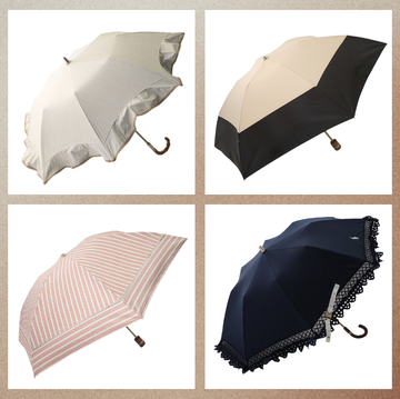 a group of umbrellas
