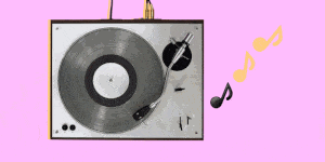 Electronics, Gramophone record, Audio equipment, Electronic instrument, Pink, Technology, Record player, Electronic device, Circle, Media player, 