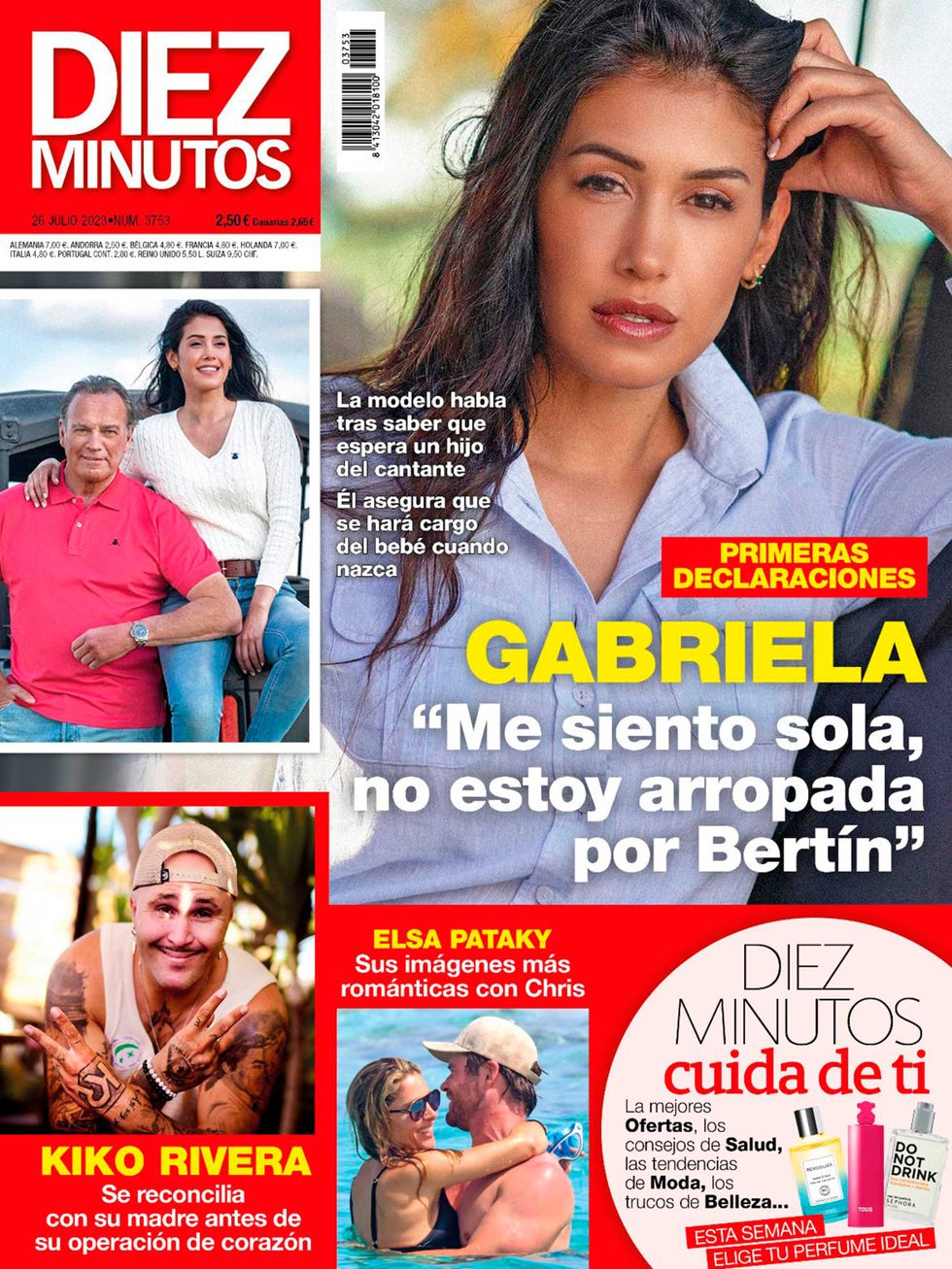 cover 3753 gabriella guillén talks about her pregnancy, the result of a relationship she had with bertín osborne