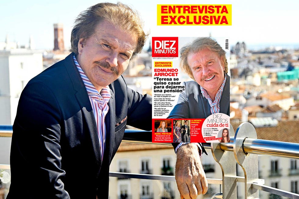 edmundo arrocet nos concede su primera entrevista tras la muerte de maria teresa campos se defiende de las acusaciones vertidas sobre el