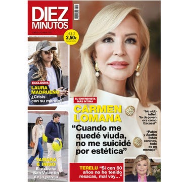Portada Diez Minutos 3837 Carmen Lomana portada de diez minutos con carmen lomana