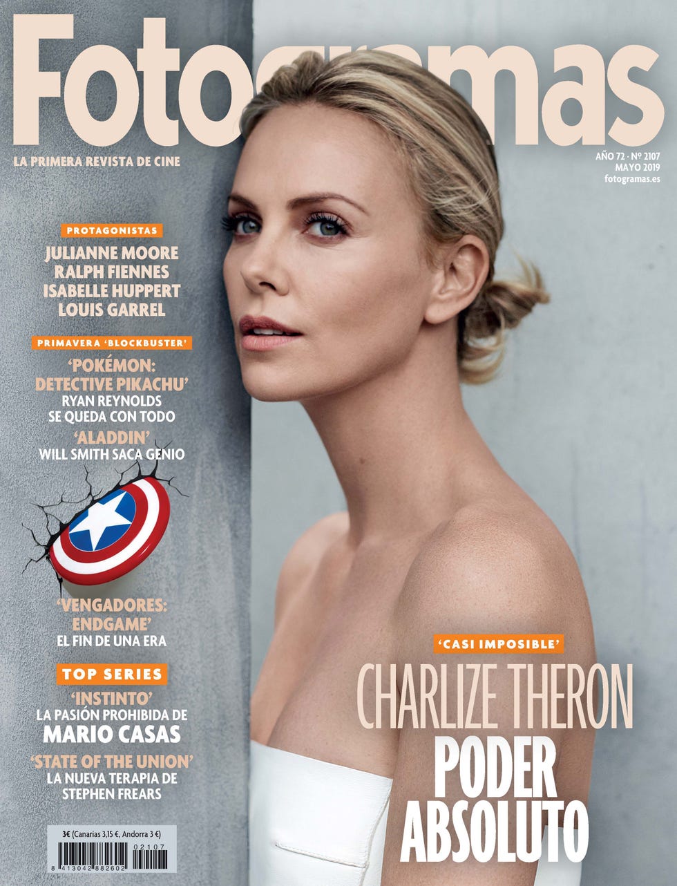 Charlize Theron: La estrella en 55 imágenes