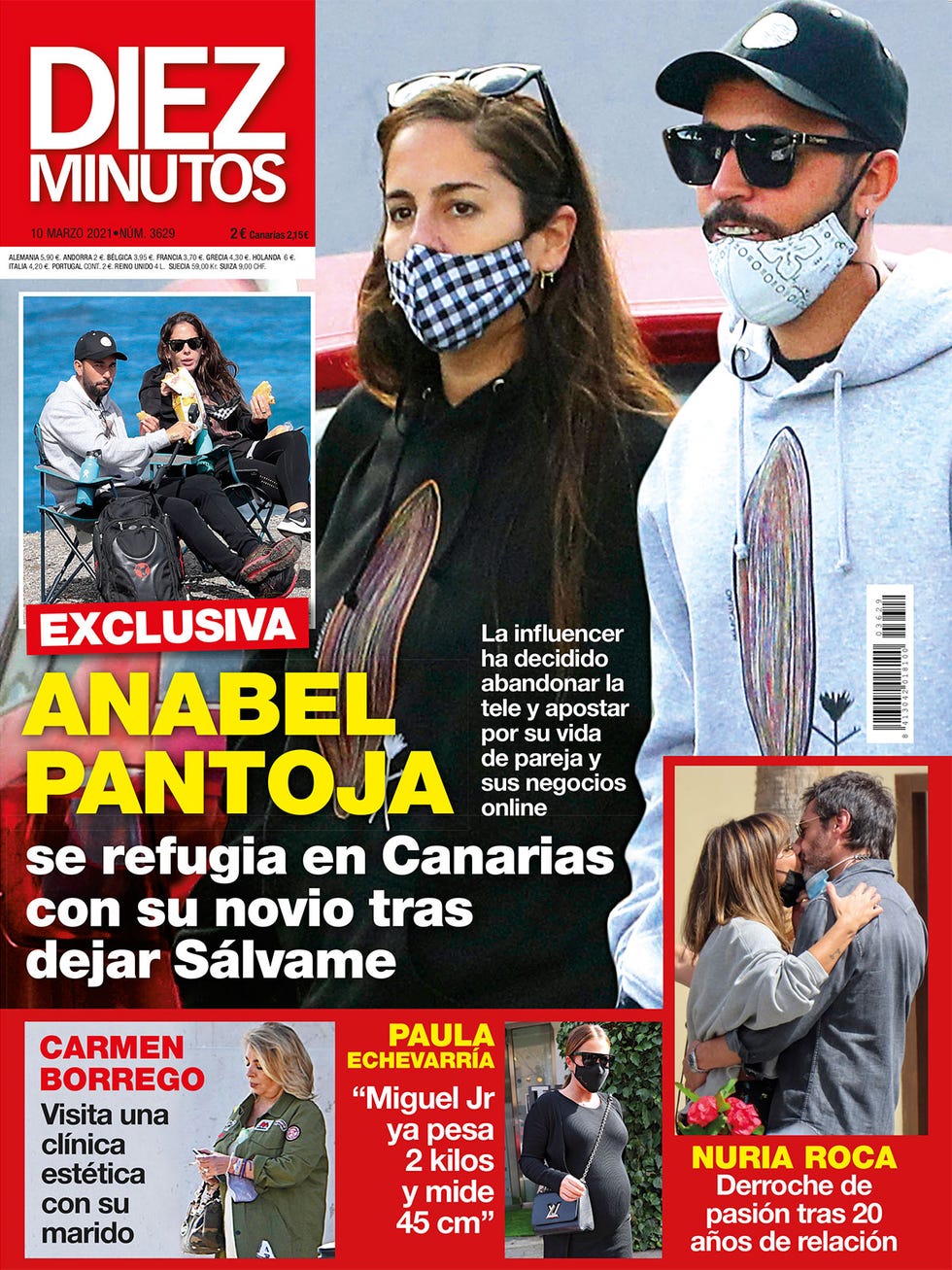 anabel pantoja y omar sánchez protagonizan el nuevo número de diez minutos