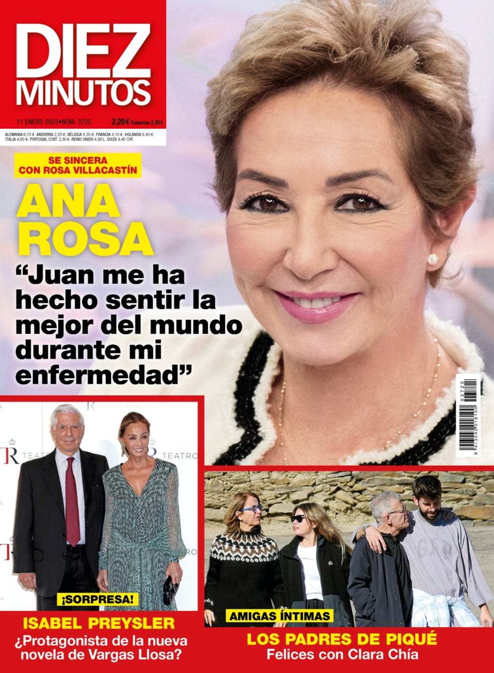 portada 3725 diez minutos, con ana rosa quintana en portada