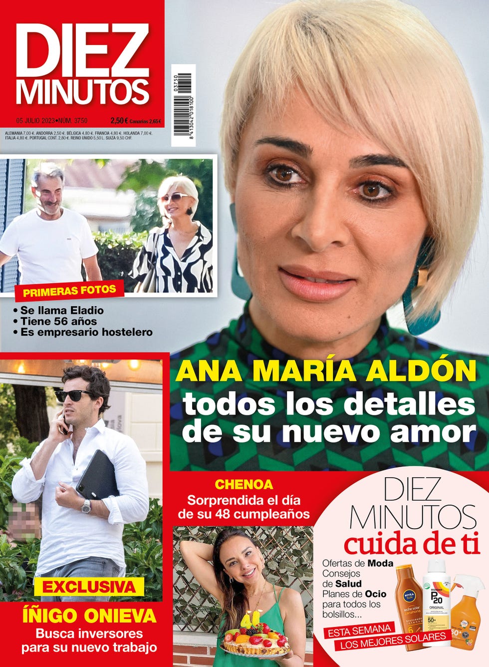 el nuevo novio de ana maría aldón, chenoa cumple 48 años e iñigo onieva busca inversores para su nuevo trabajo