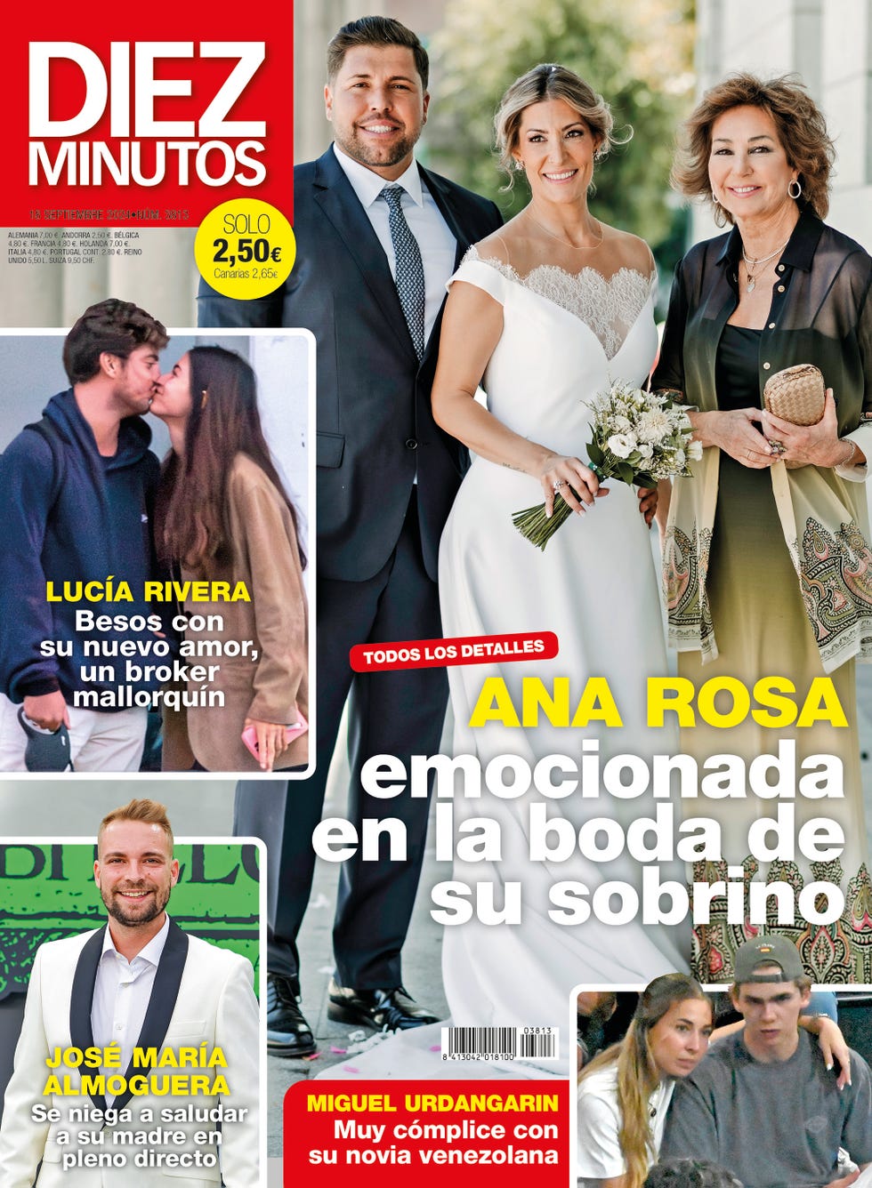 portada diez minutos 3813 boda sobrino ana rosa quintana
