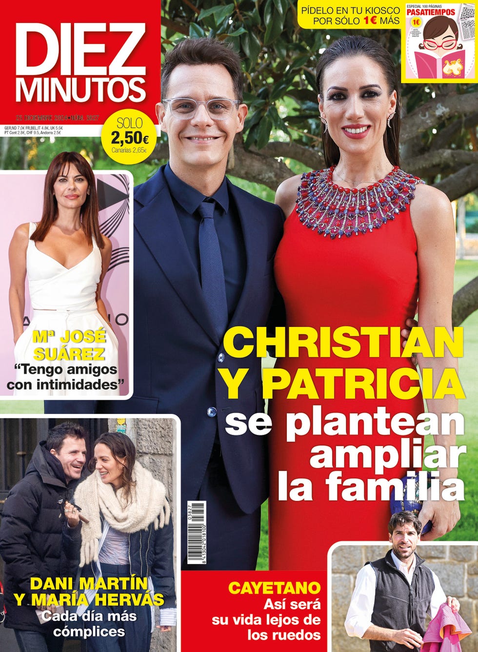 la pareja en la portada de diez minutos