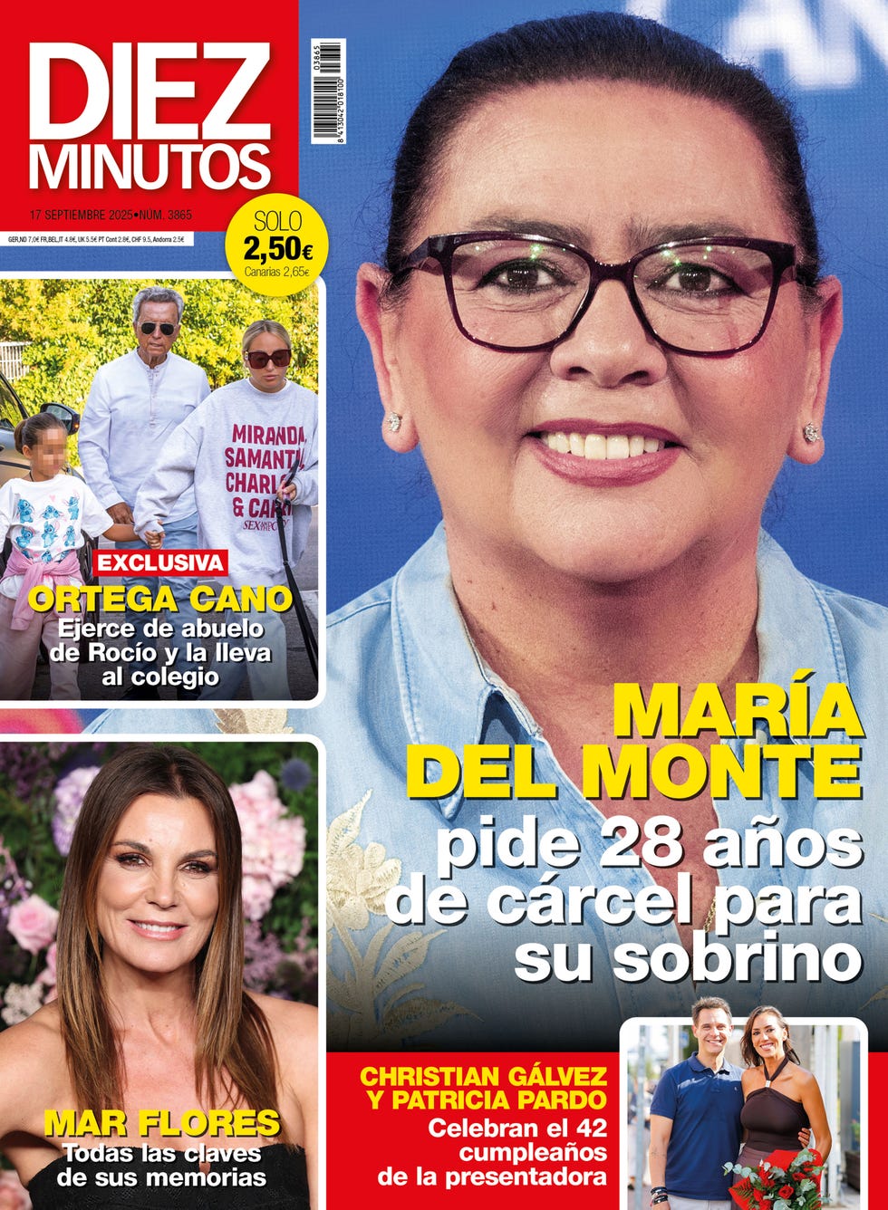portada de la revista diez minutos, numero 3865