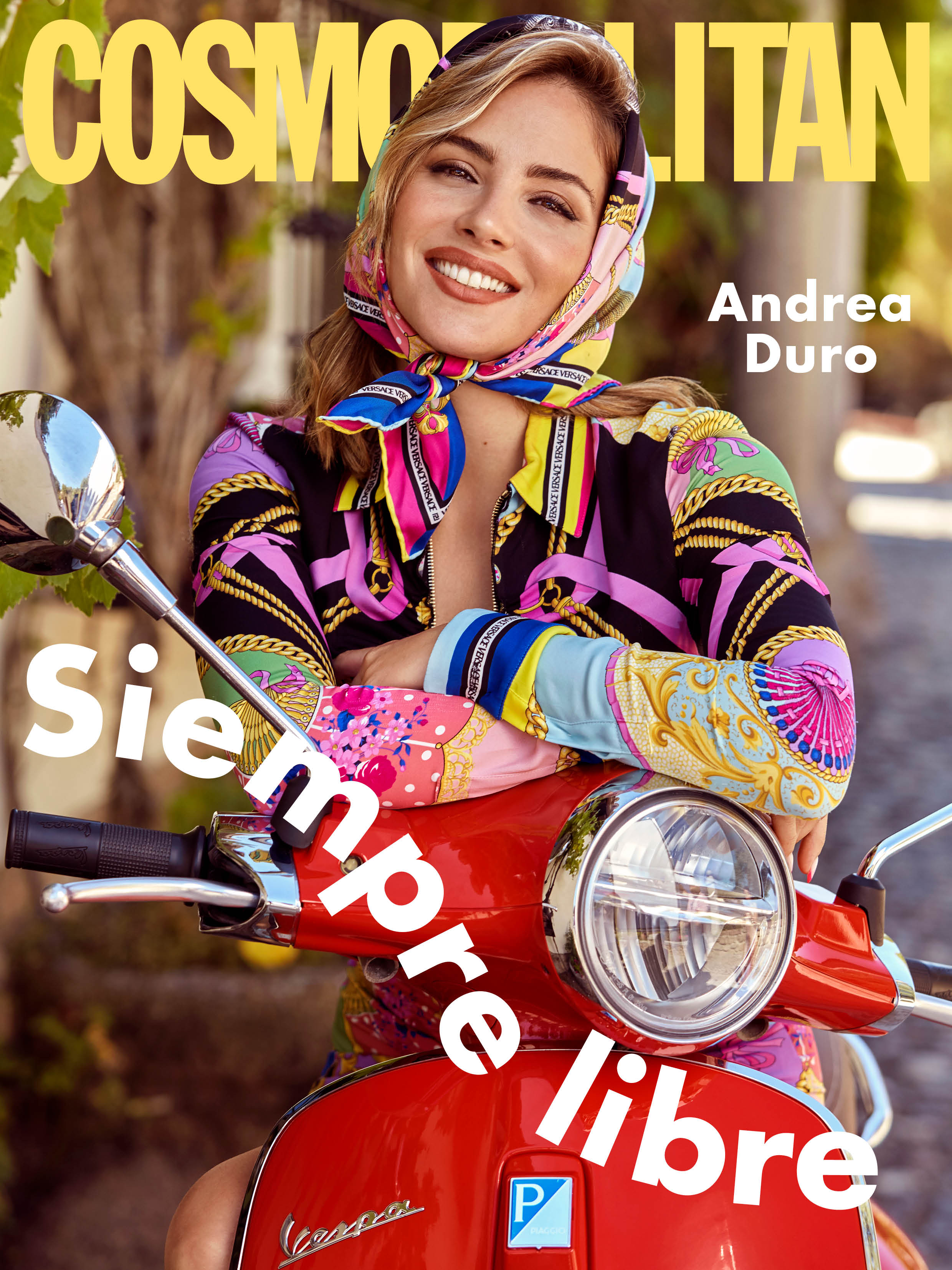 Andrea Duro, portada digital de agosto de COSMOPOLITAN