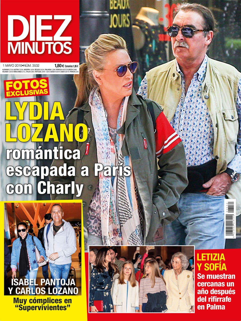 Lydia Lozano, escapada romántica a París con Charly.