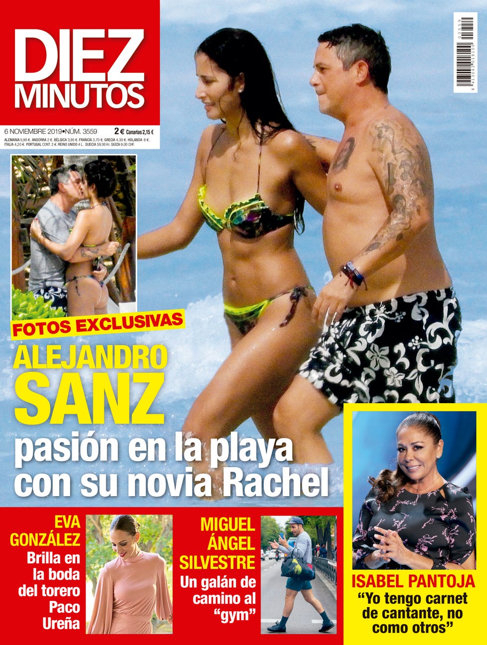 Alejandro Sanz, muy ilusionado con su nueva novia en México