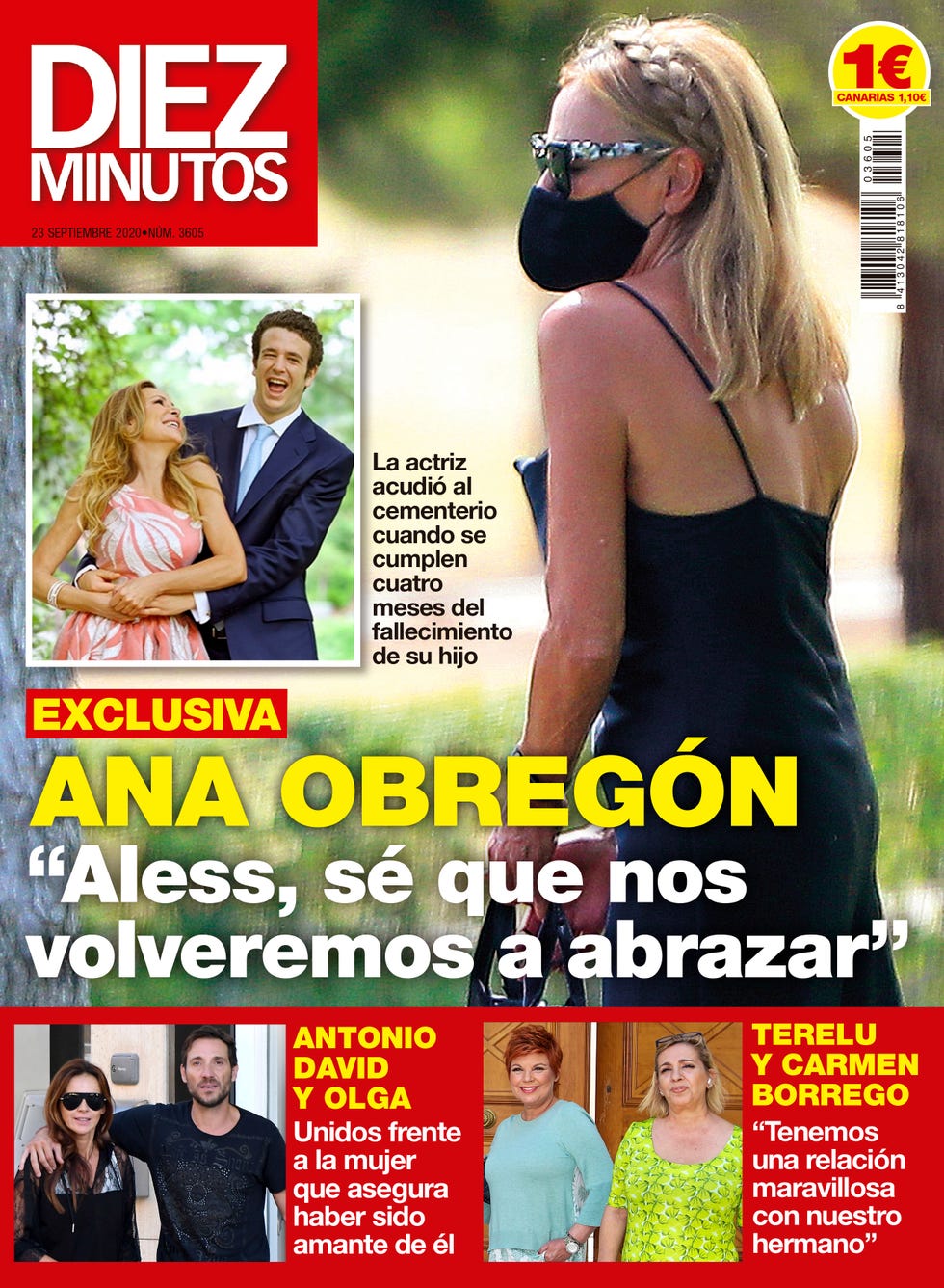 ana obregón,  portada de diez minutos