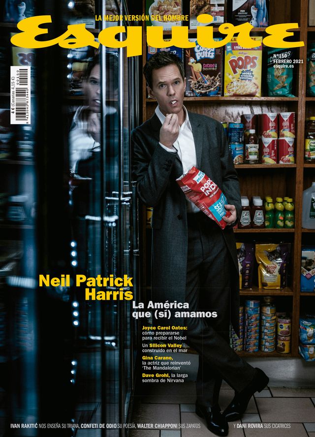 neil patrick harris en la portada de esquire de febrero de 2021