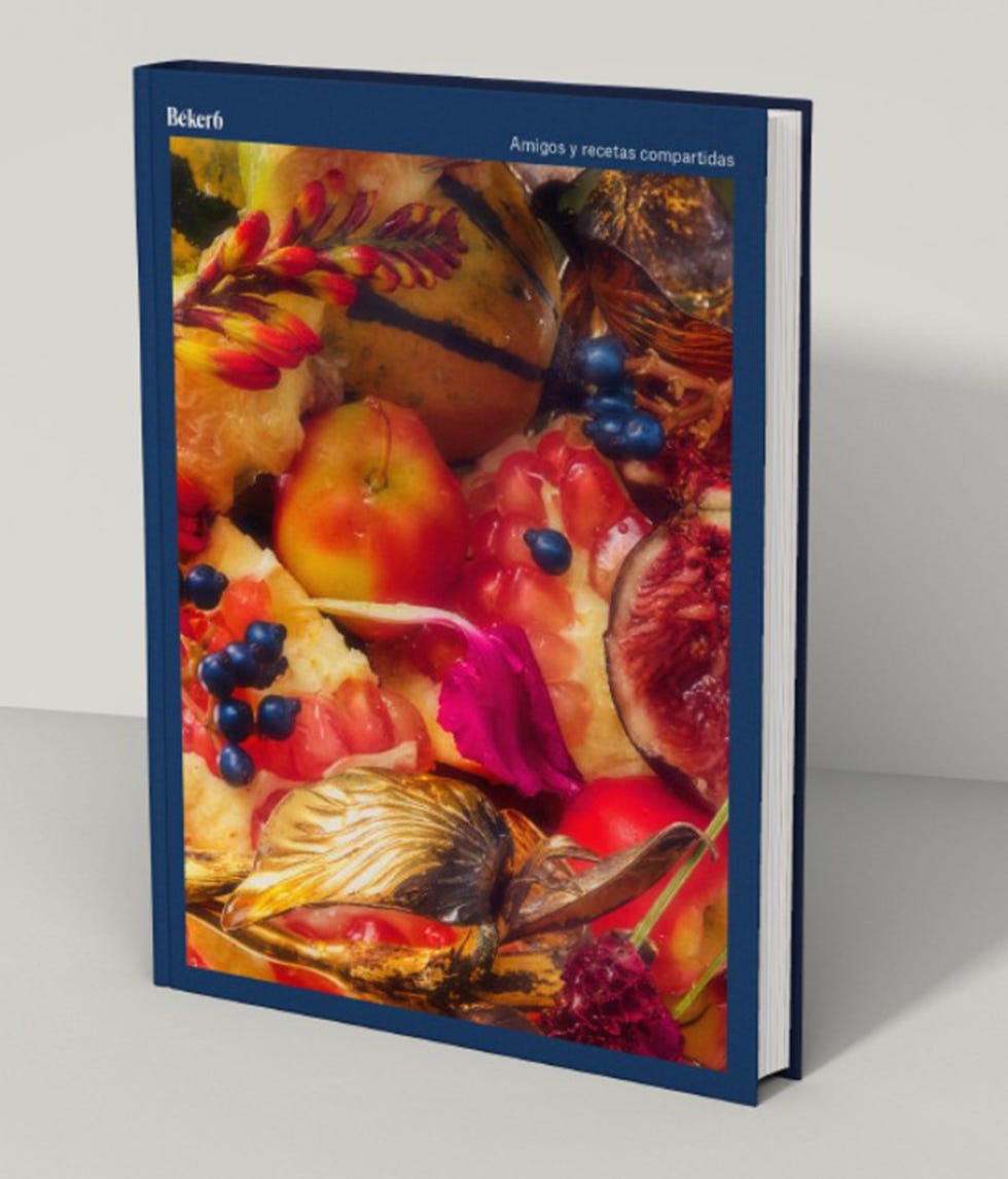 portada del libro "béker6 amigos y recetas compartidas"