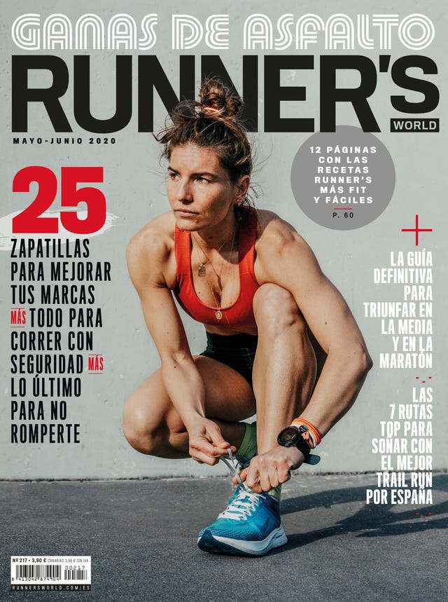 portada de la revista runner's world de mayo y junio de 2020