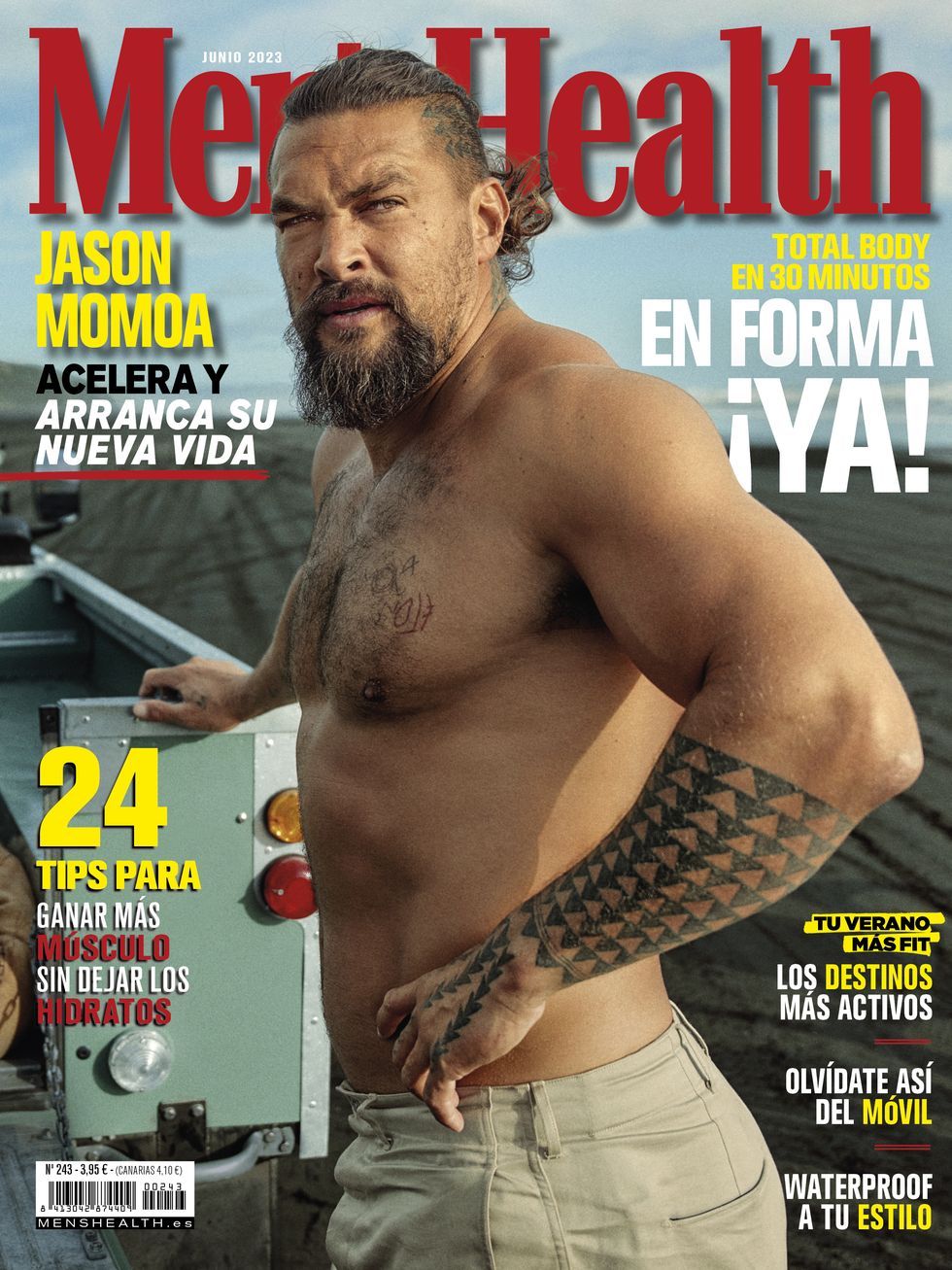 jason momoa en la portada de men's health españa