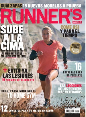 portada de la revista runner's world de primavera de 2022