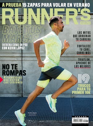 portada runner's world kevin lópez 2022