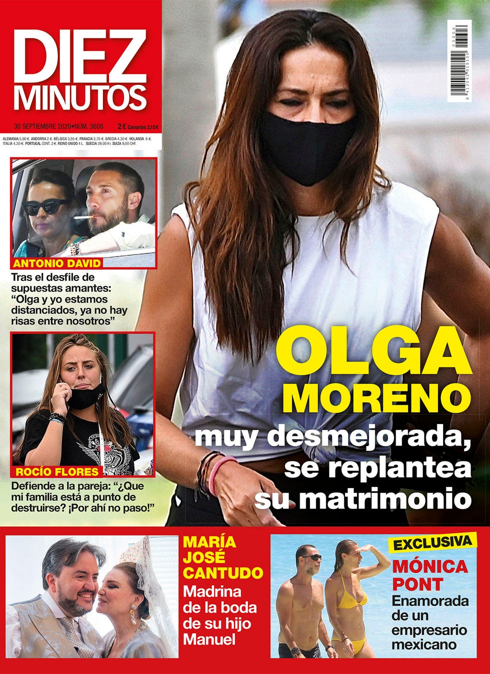 portada diez minutos 3606 olga moreno