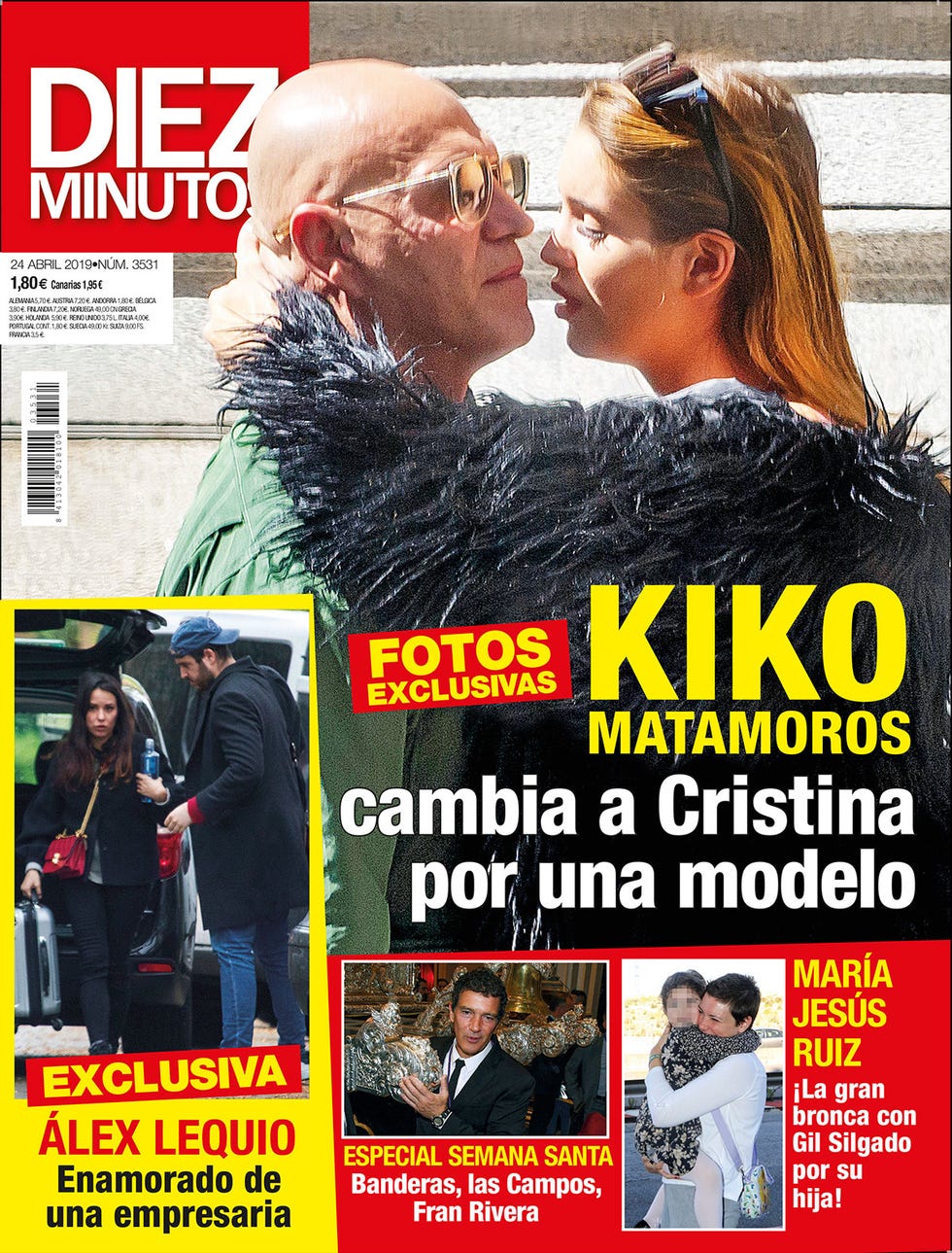 Portada DM 3531 Kiko Matamoros presume de nueva conquista, la modelo Marta López