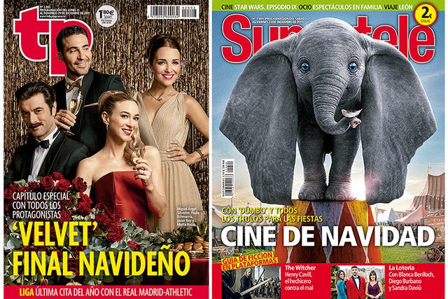 Portadas de Supertele y TP