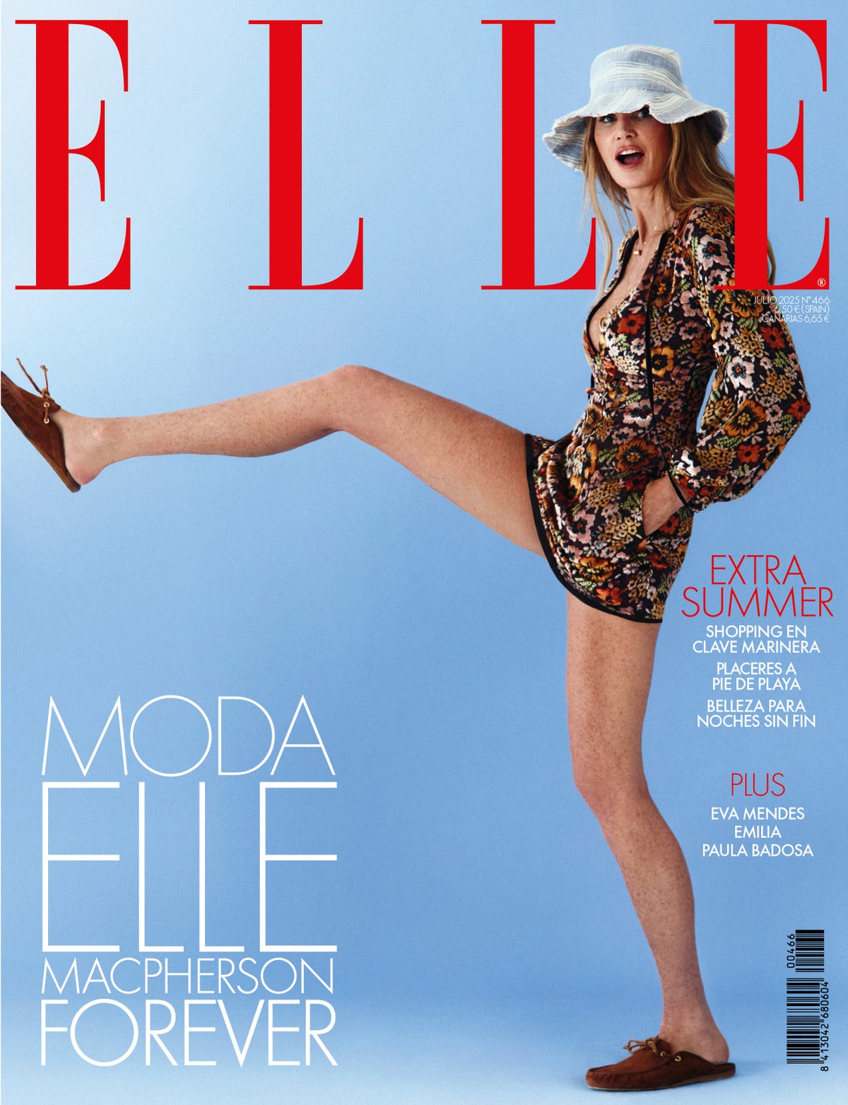 Elle Macpherson brilla en la portada del nuevo número de ELLE, que celebra el inicio de las vacaciones con un inspirador especial con el que sacar el máximo partido al verano