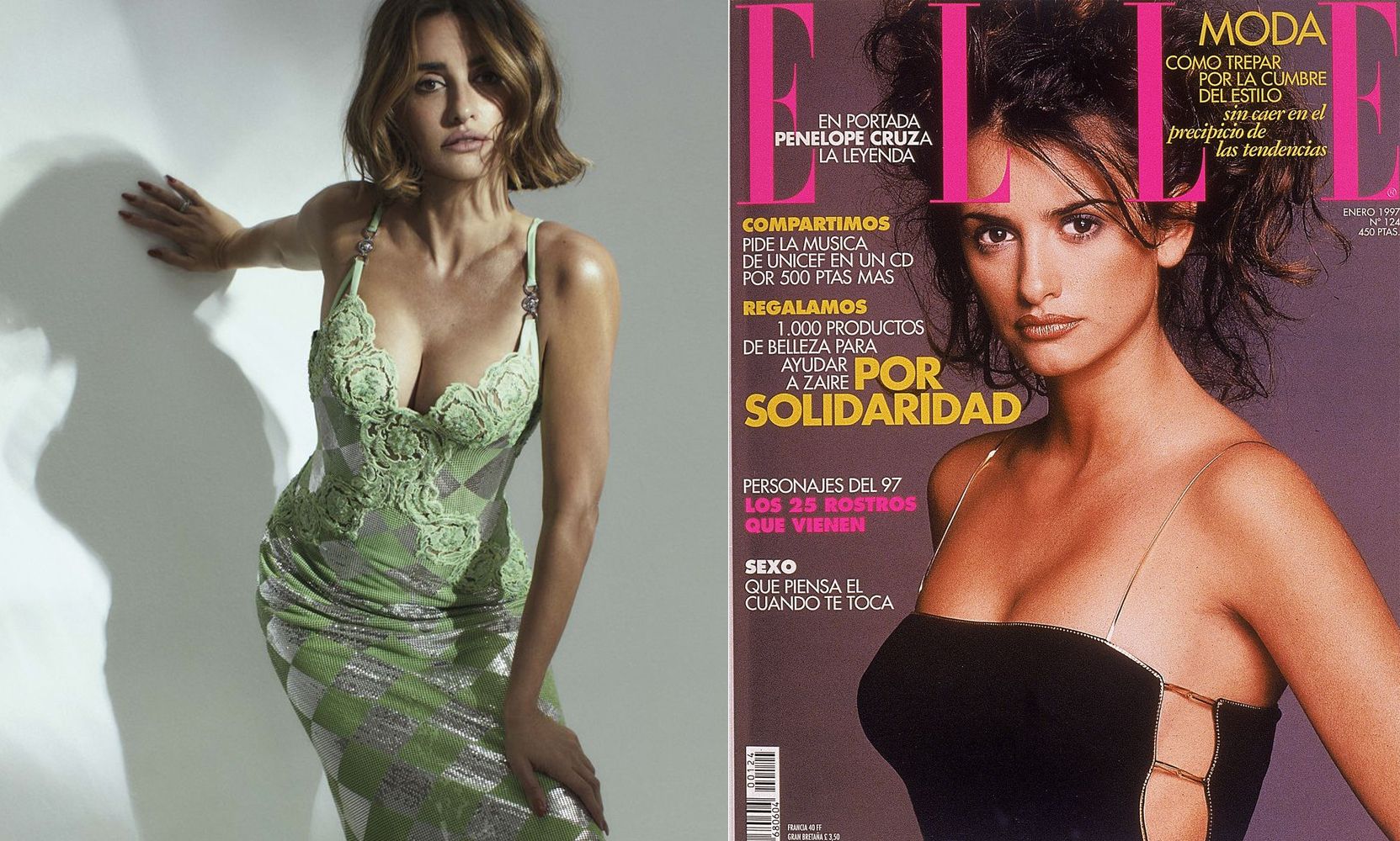 Pen lope Cruz y todas las veces que ha sido portada en ELLE