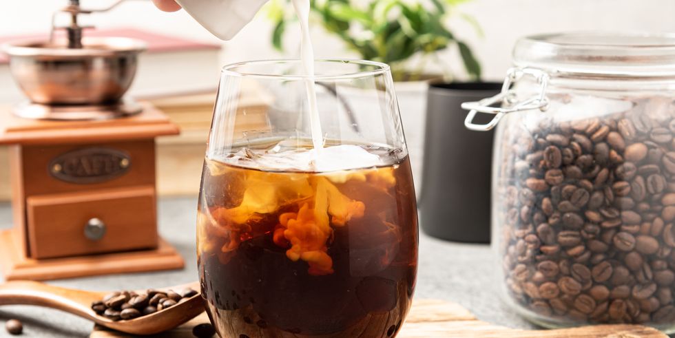 portioned iced coffee