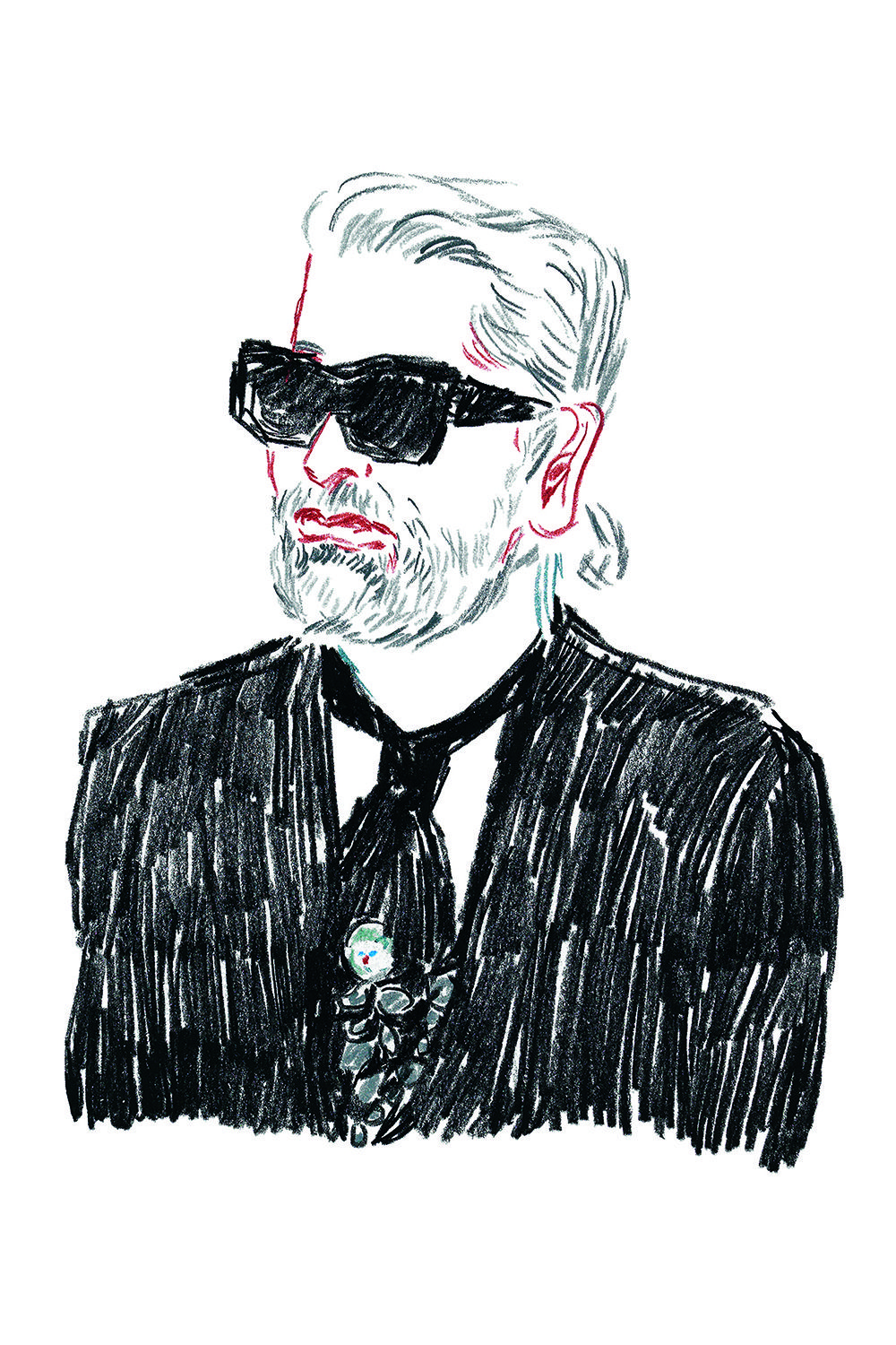 CHANEL Twitterren Invitation sketch by Karl Lagerfeld for the CHANEL  Cruise fashion show in Singapore on May 9th httptcoOaDNcn6h85  X