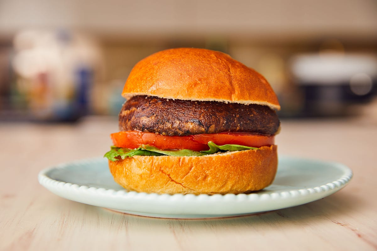 preview for Cheesy Portobello Burgers