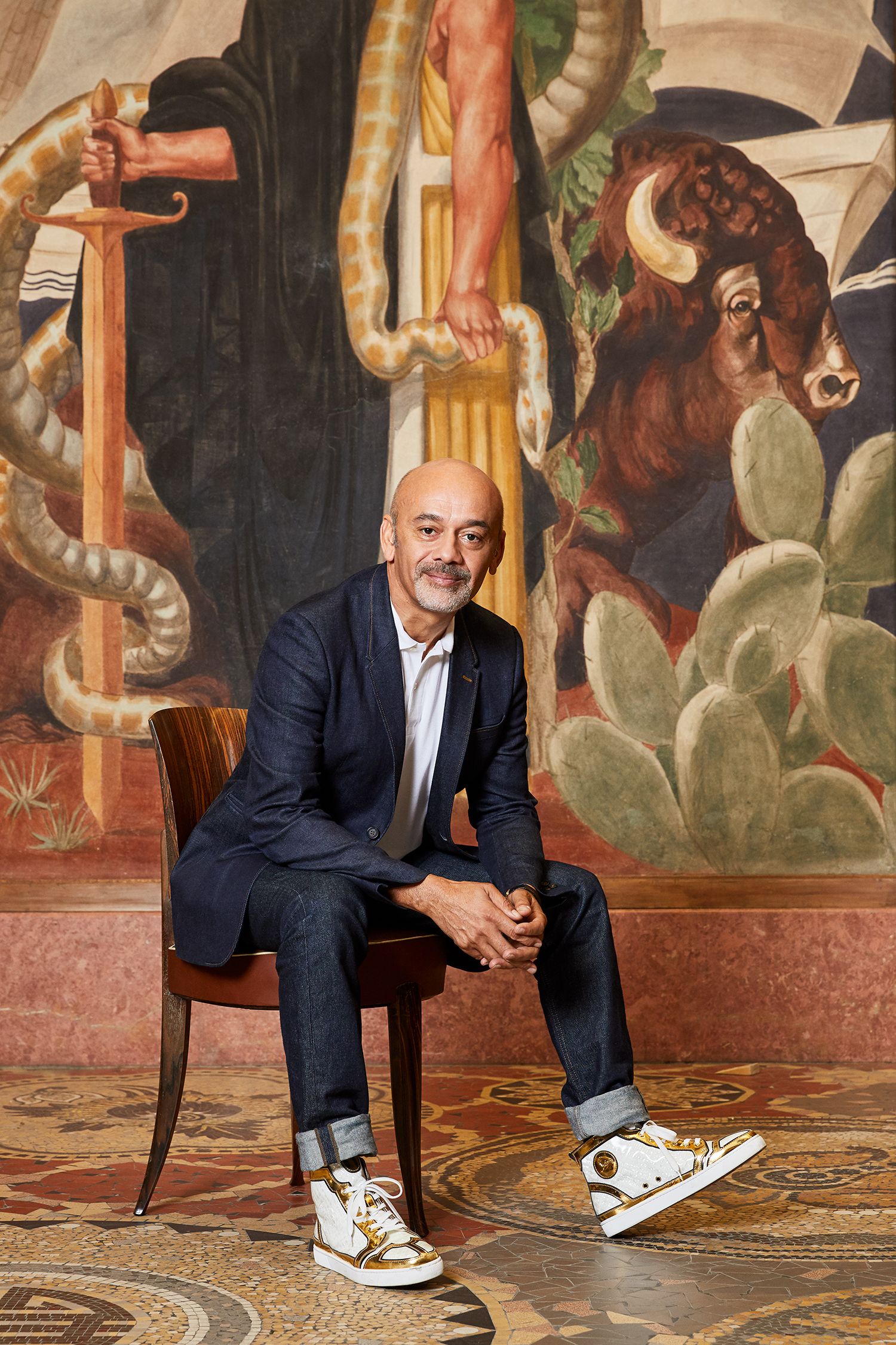 Christian Louboutin Showcases Made-to-Measure During Paris Couture – WWD