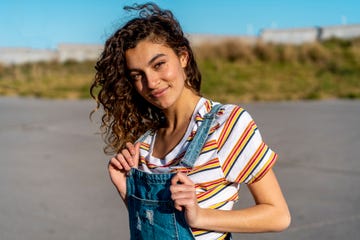 portrait of a confident young woman