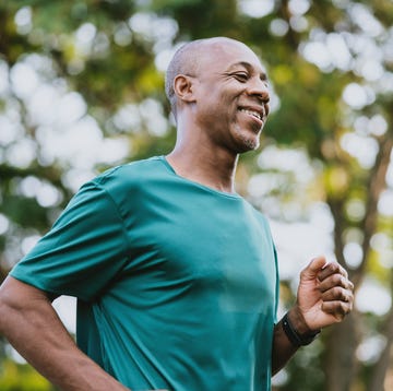 Portrait of a man doing exercise portrait of a man doing exercise