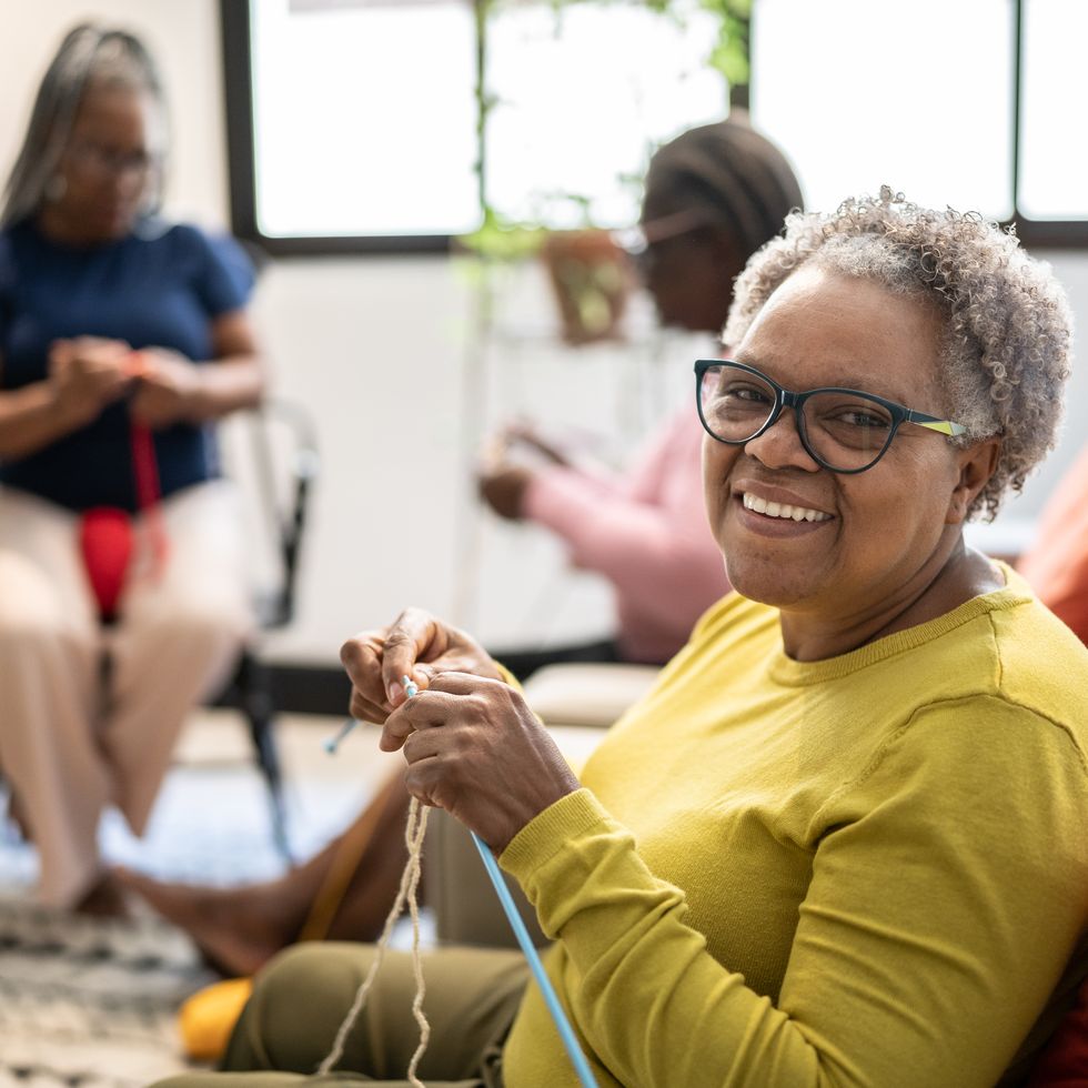old fashioned hobbies knitting and crocheting