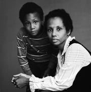 portrait of adrienne kennedy son