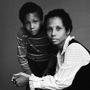 Portrait Of Adrienne Kennedy & Son portrait of adrienne kennedy son