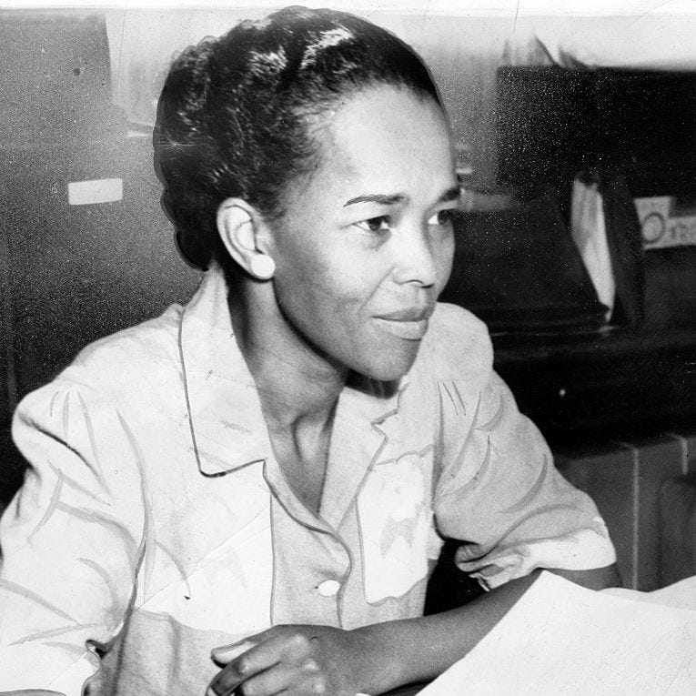 portrait of naacp rep ella baker