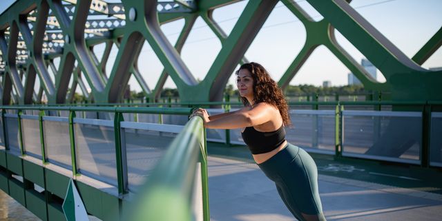 Reebok Leggings Womens Medium Mint Green Capri Crossfit Stretch Workout Hi  Rise