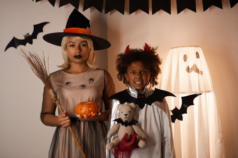 mother daughter halloween costumes spooky