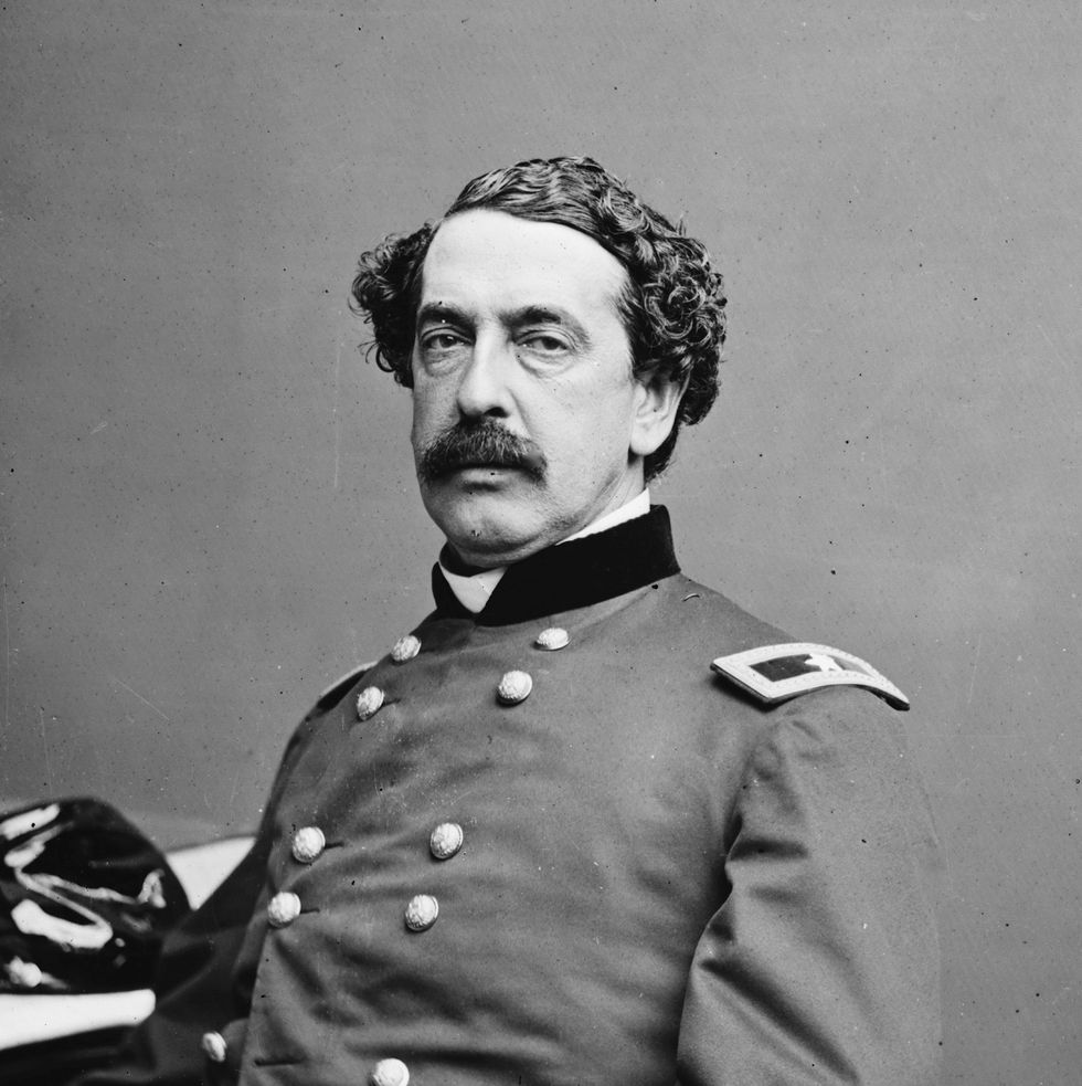 portrait of brigadier general abner doubleday, officer of the federal army. (photo by brady national photographic art gallery/buyenlarge/getty images)