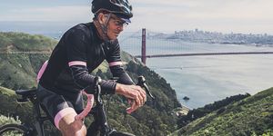 Portrait of Cyclist near San Fransisco