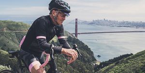 Portrait of Cyclist near San Fransisco