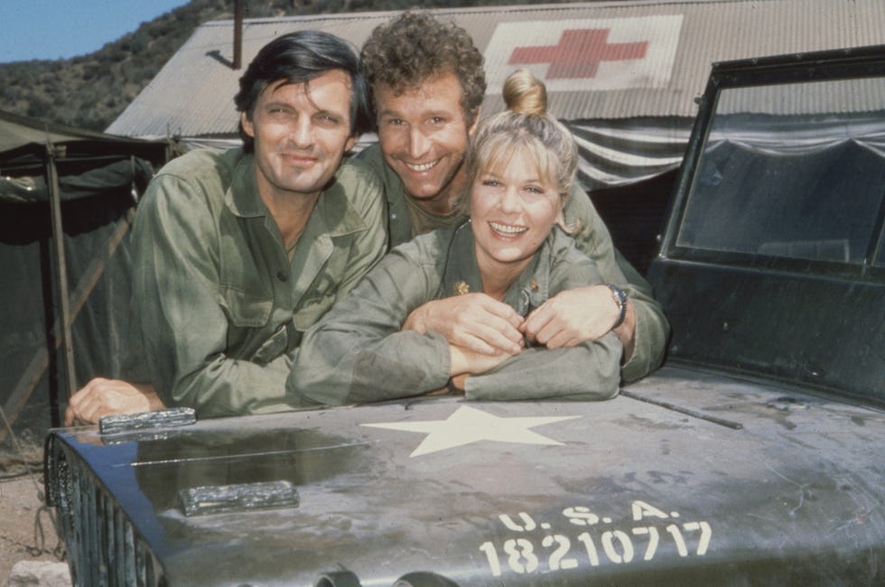 alda, rogers,  swit in 'mash'
