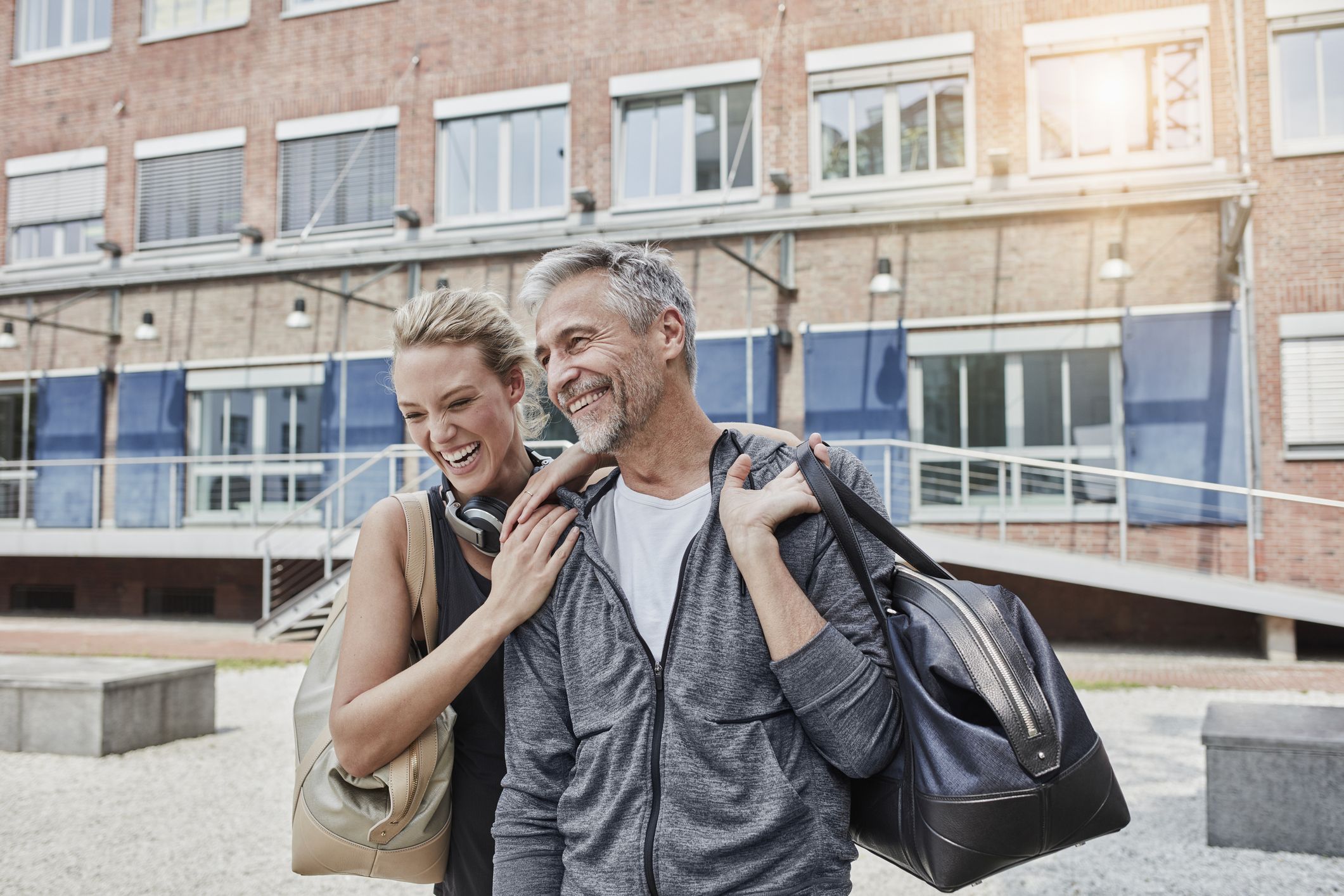 Portrait Of Mature Man And Young Woman With Sports Royalty Free Image 1140188840 1564665713, elansalon