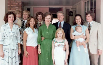 president carter and family