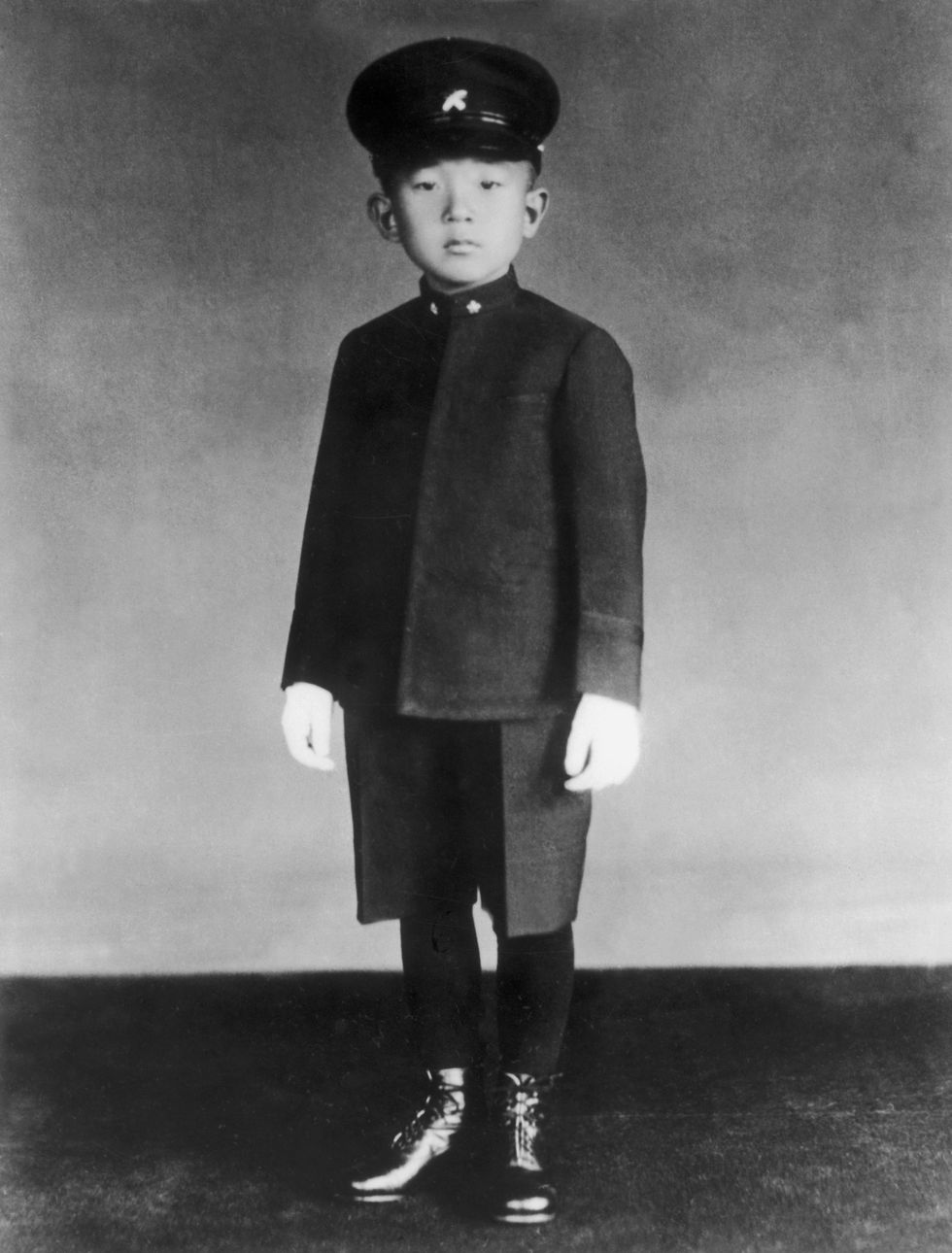 prince akihito in his school uniform 1940