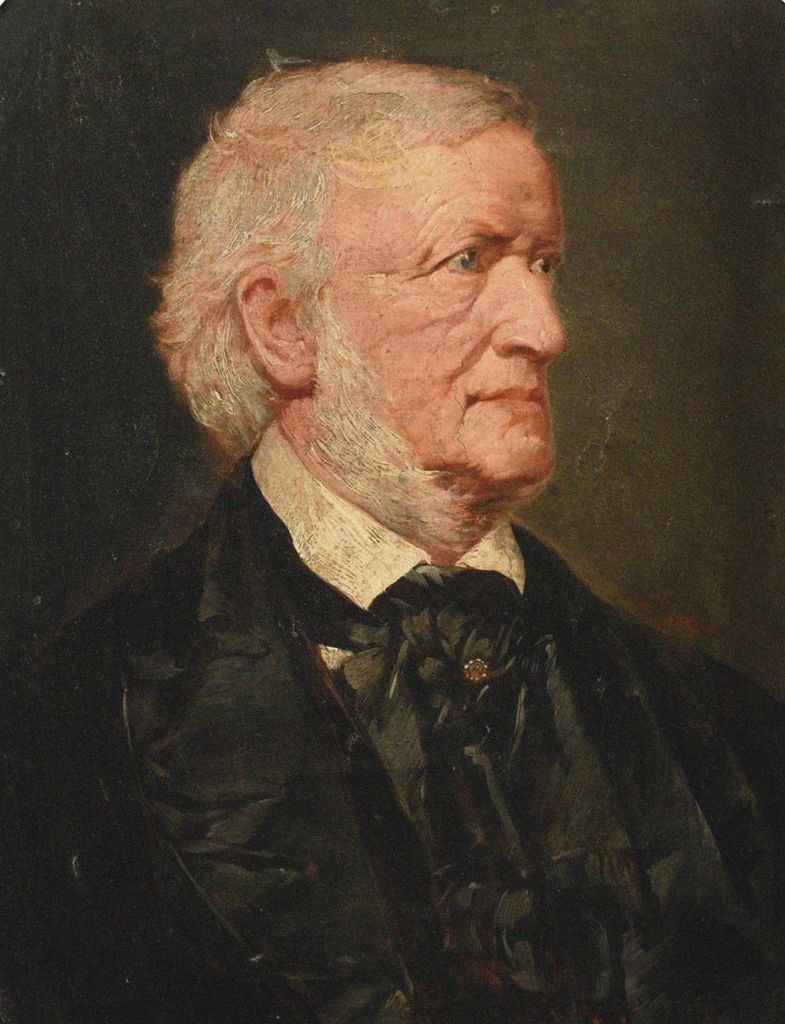 portrait of the composer richard wagner 1813 1883