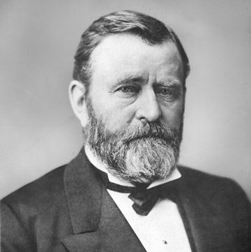 ulysses s grant sitting for a portrait