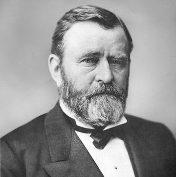ulysses s grant sitting for a portrait