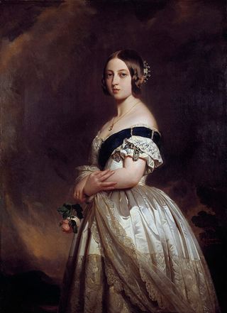 Portrait of the Queen Victoria I by Franz Xavier Winterhalter